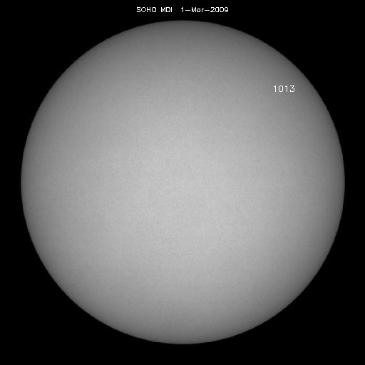 Sunspot regions