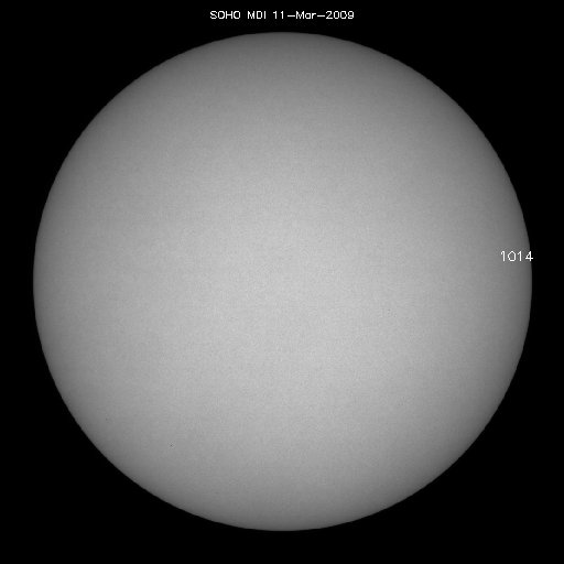 Sunspot regions