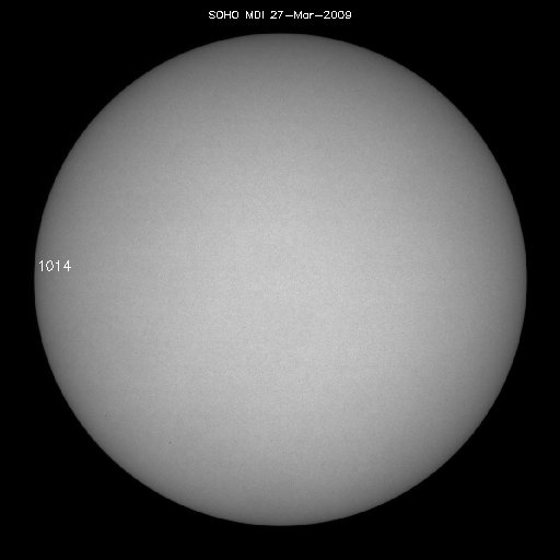 Sunspot regions