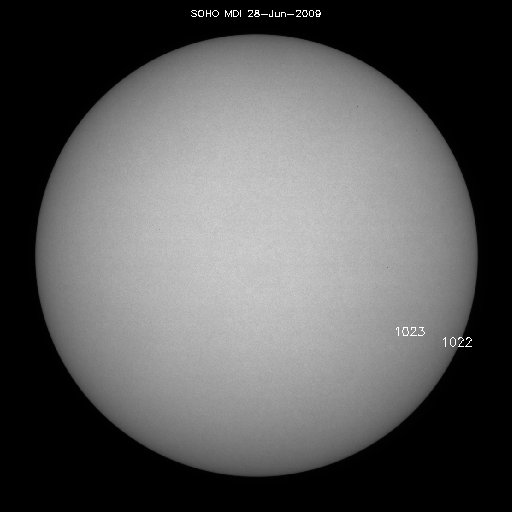 Sunspot regions