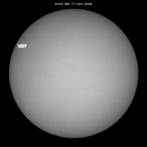 Sunspot regions