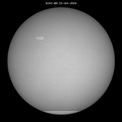 Sunspot regions