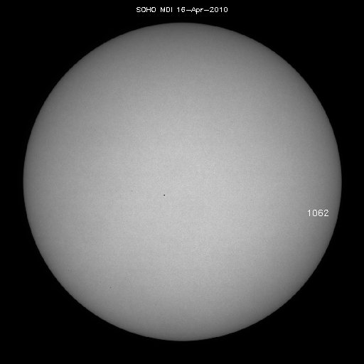 Sunspot regions