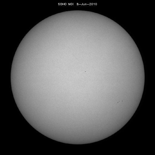 Sunspot regions