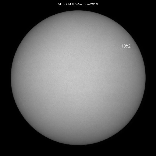 Sunspot regions