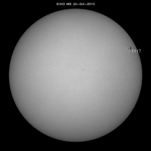 Sunspot regions