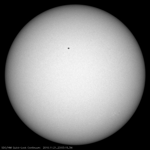 Sunspot regions