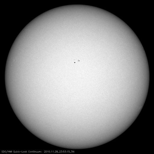 Sunspot regions