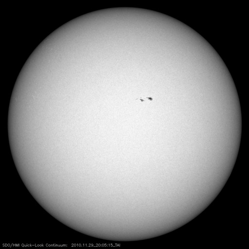 Sunspot regions