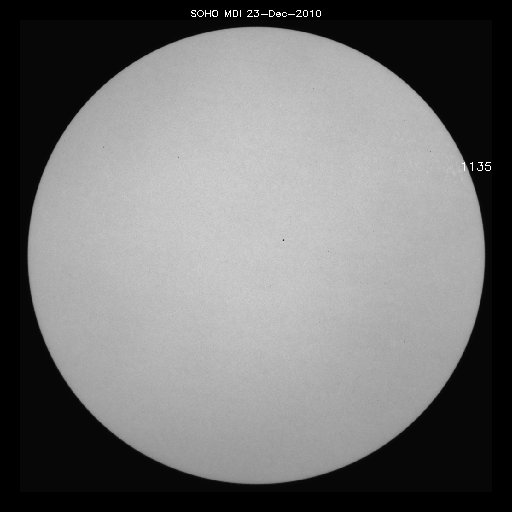 Sunspot regions