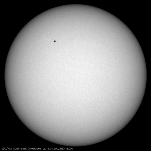 Sunspot regions