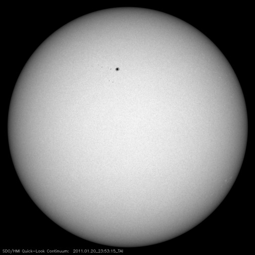 Sunspot regions