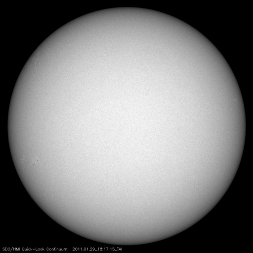 Sunspot regions