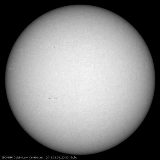 Sunspot regions