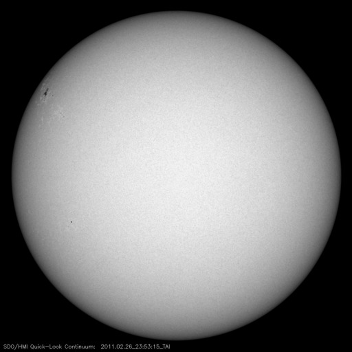 Sunspot regions