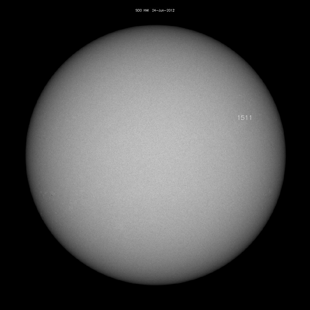 Sunspot regions