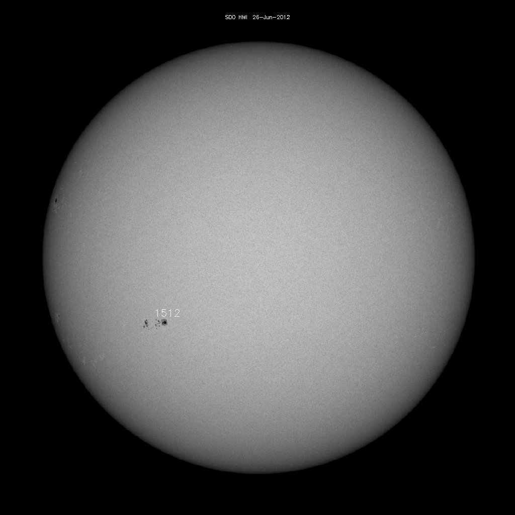 Sunspot regions