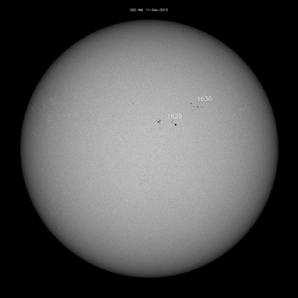 Sunspot regions