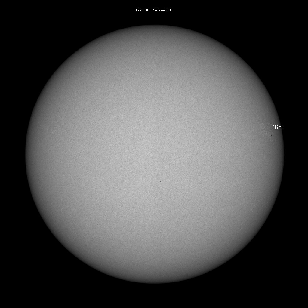 Sunspot regions