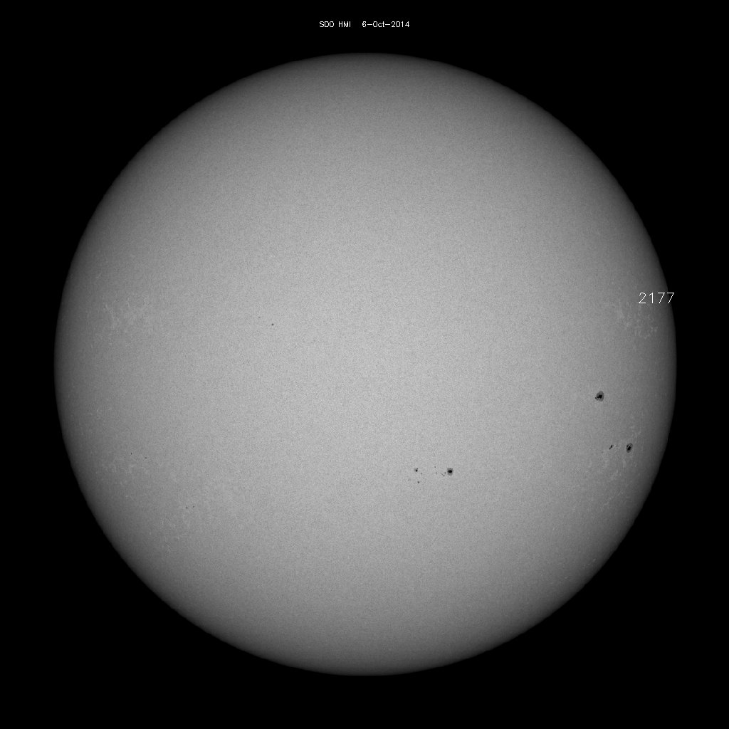 Sunspot regions