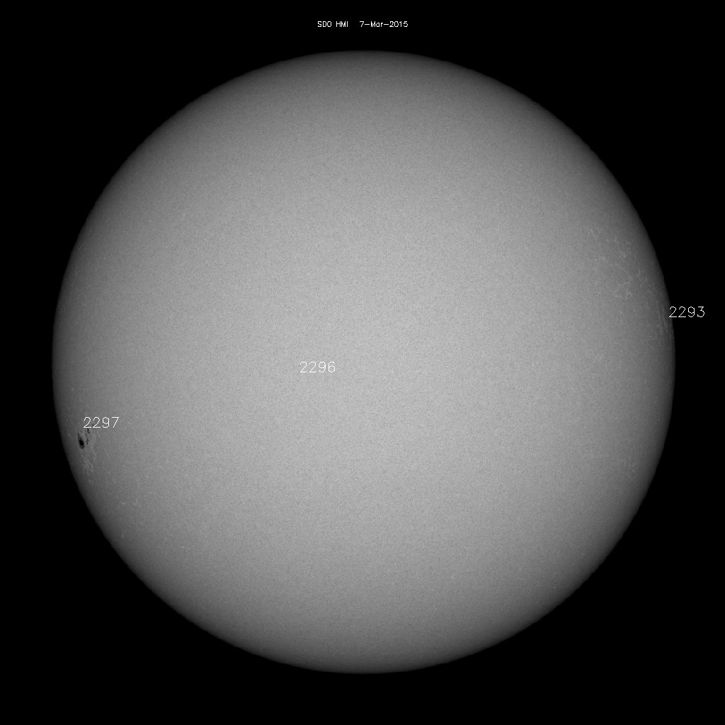 Sunspot regions