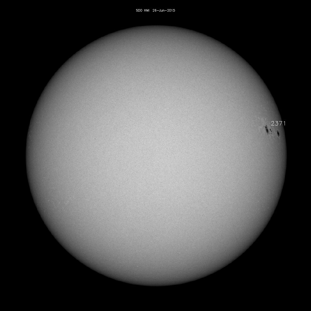 Sunspot regions