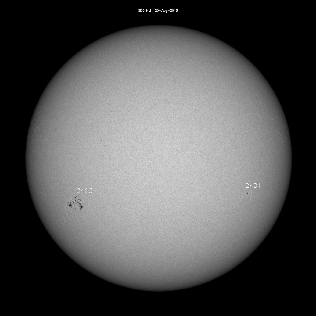 Sunspot regions