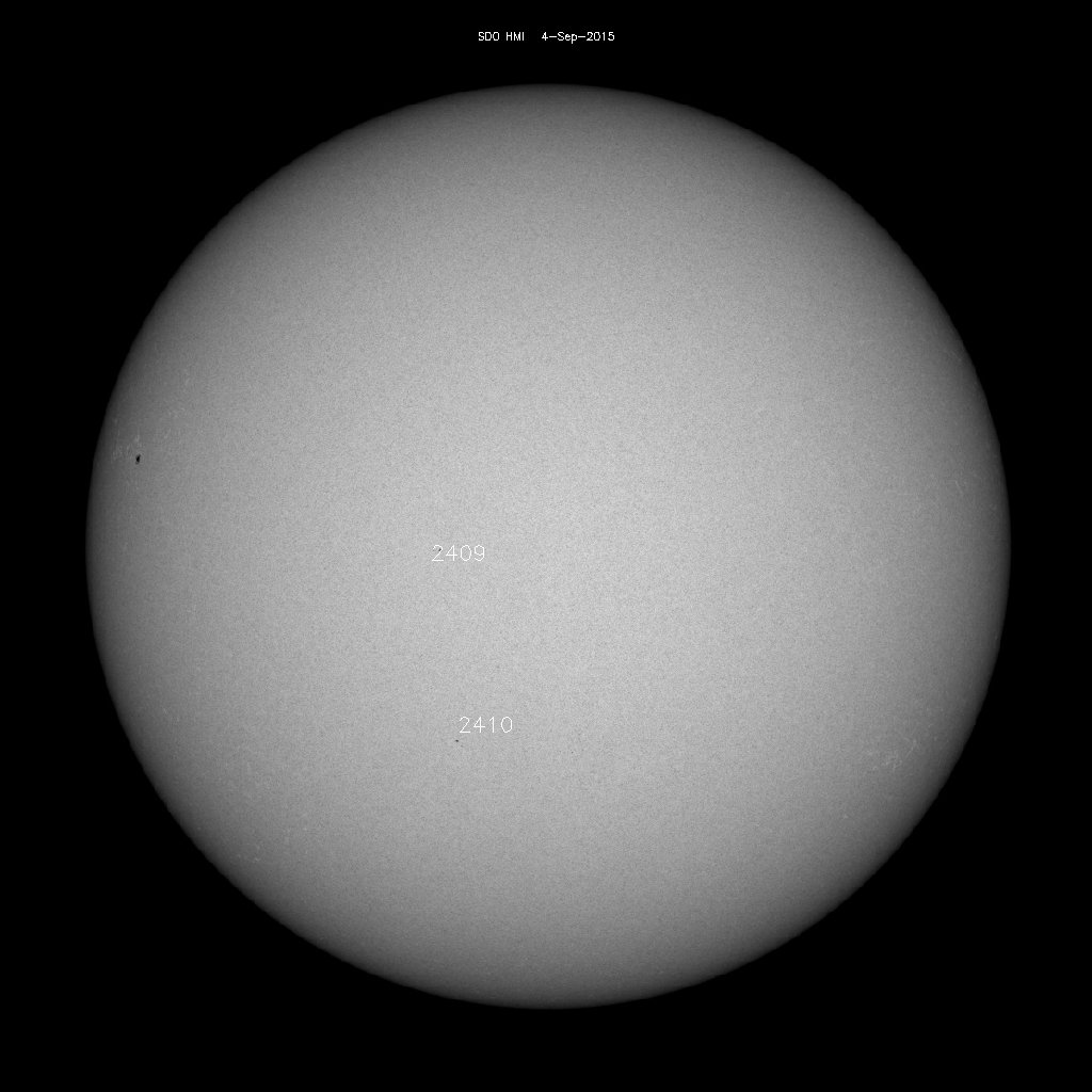 Sunspot regions