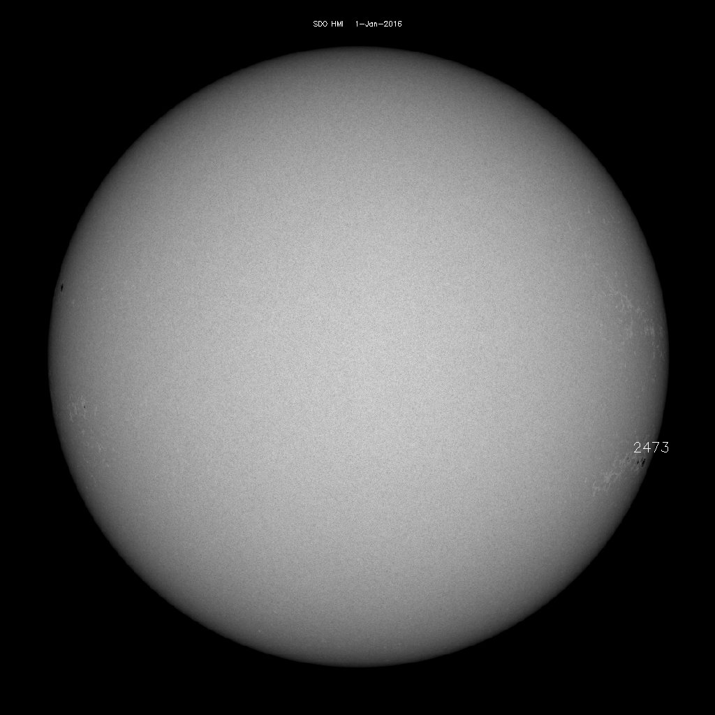 Sunspot regions