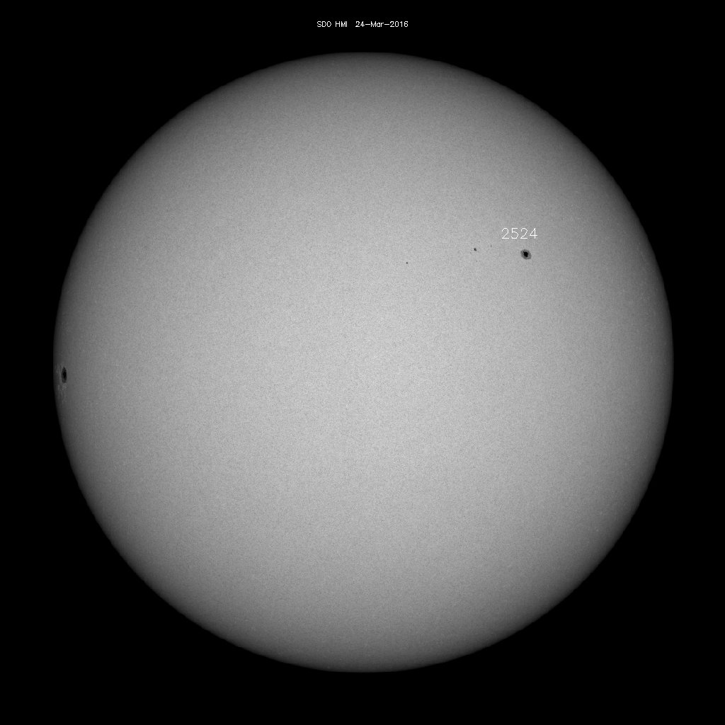 Sunspot regions