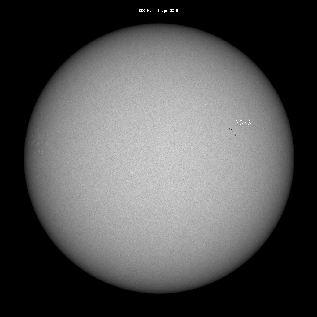 Sunspot regions