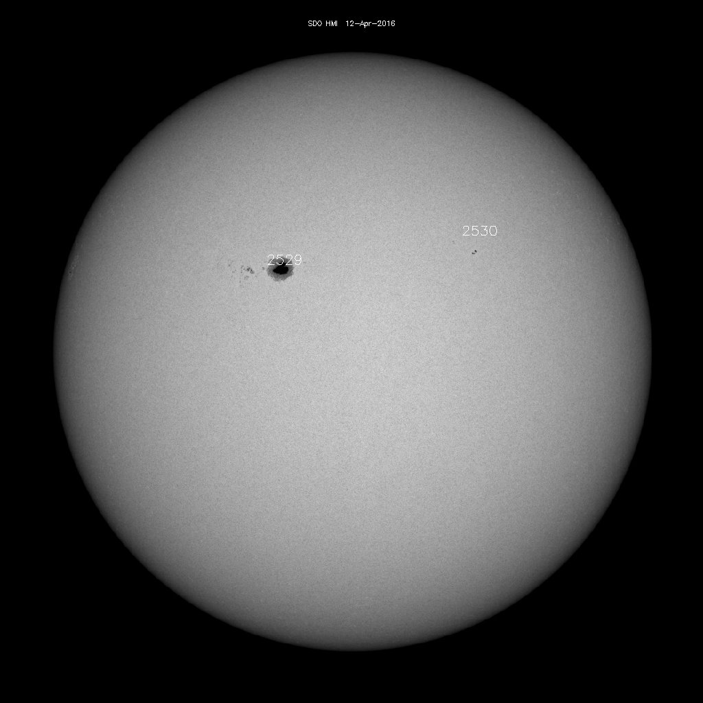 Sunspot regions