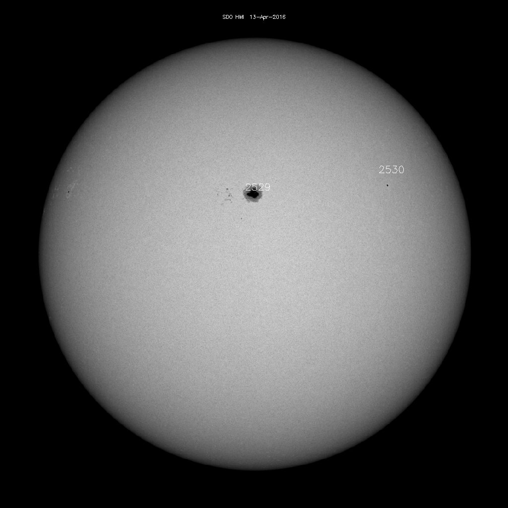 Sunspot regions