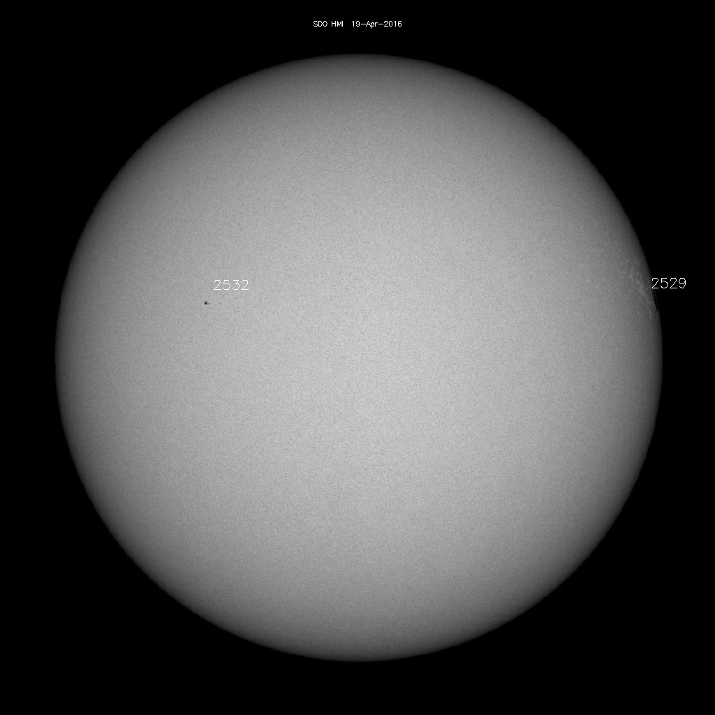 Sunspot regions