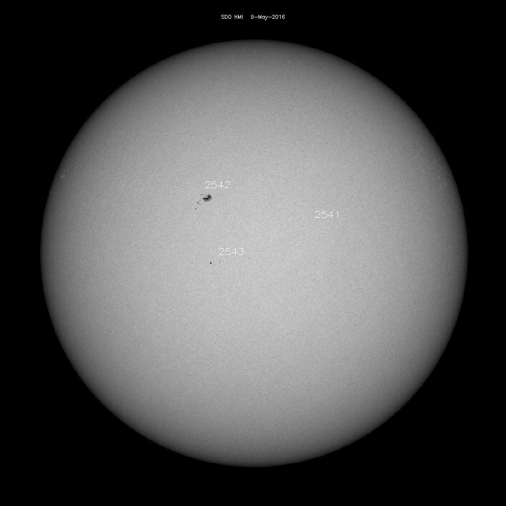 Sunspot regions