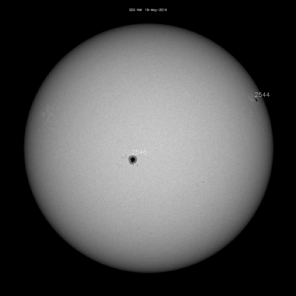 Sunspot regions