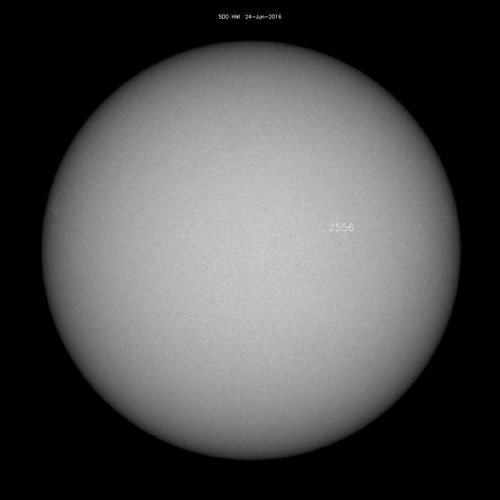 Sunspot regions