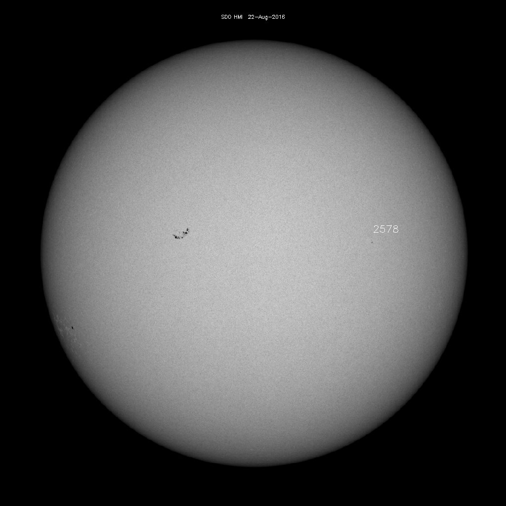 Sunspot regions