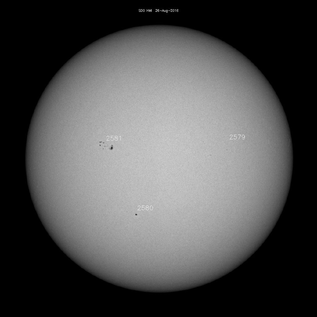 Sunspot regions