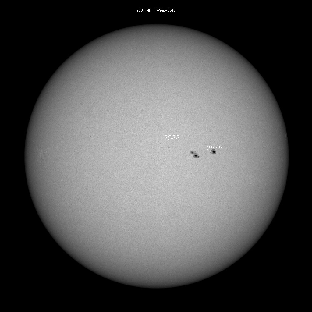 Sunspot regions