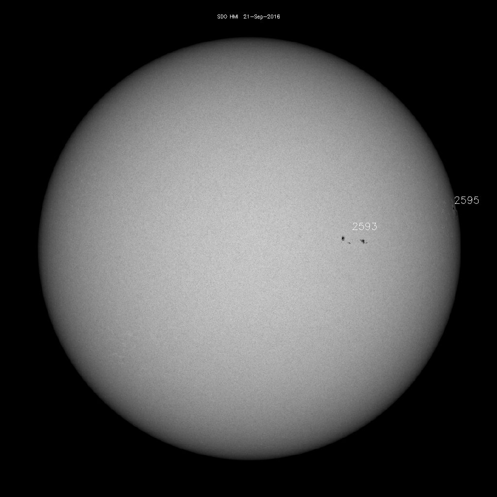 Sunspot regions