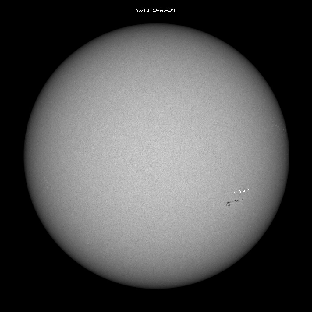 Sunspot regions