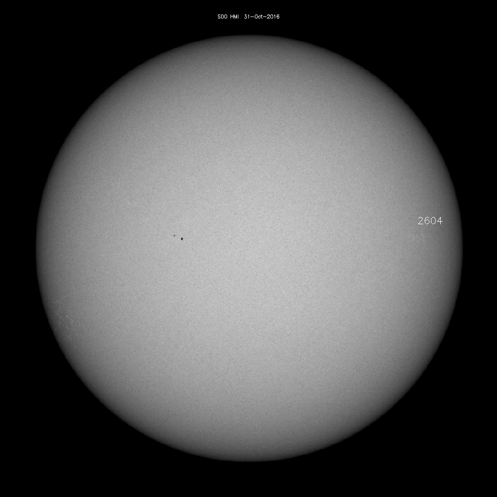 Sunspot regions