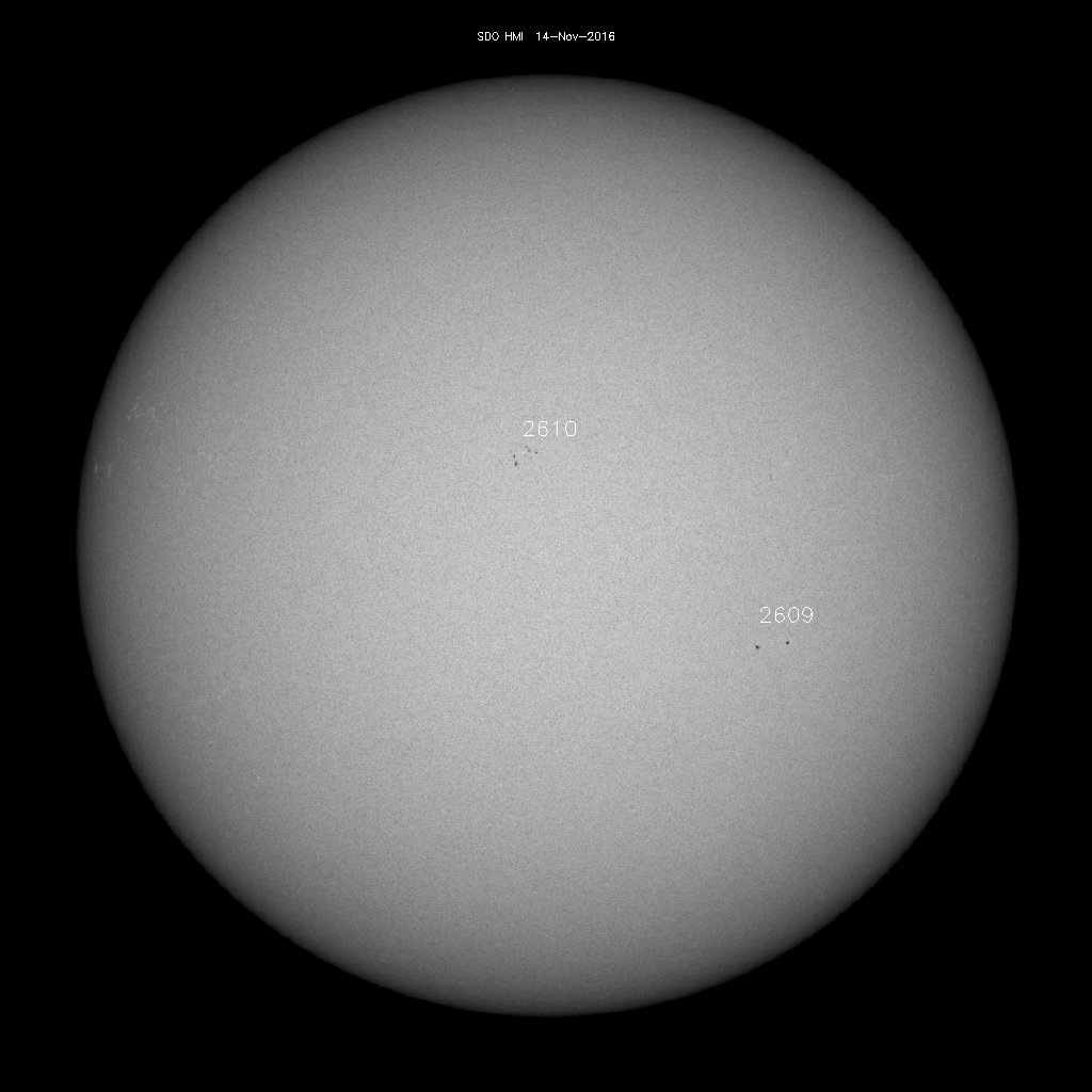 Sunspot regions