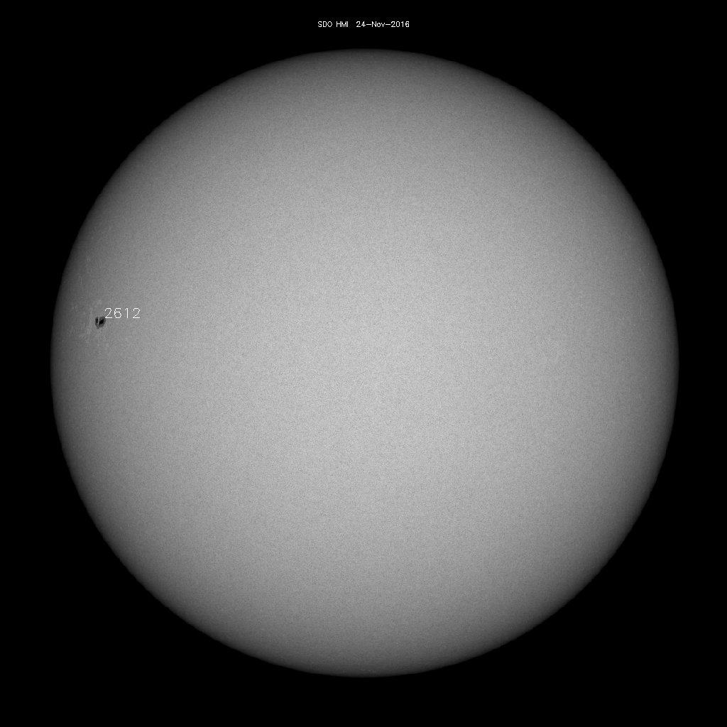 Sunspot regions