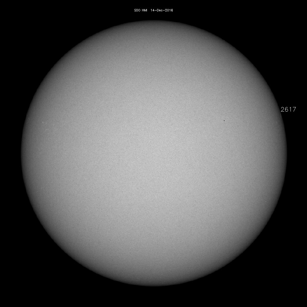 Sunspot regions