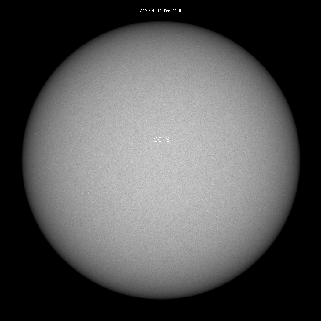 Sunspot regions