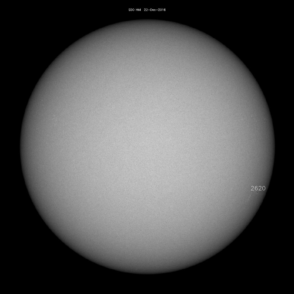 Sunspot regions