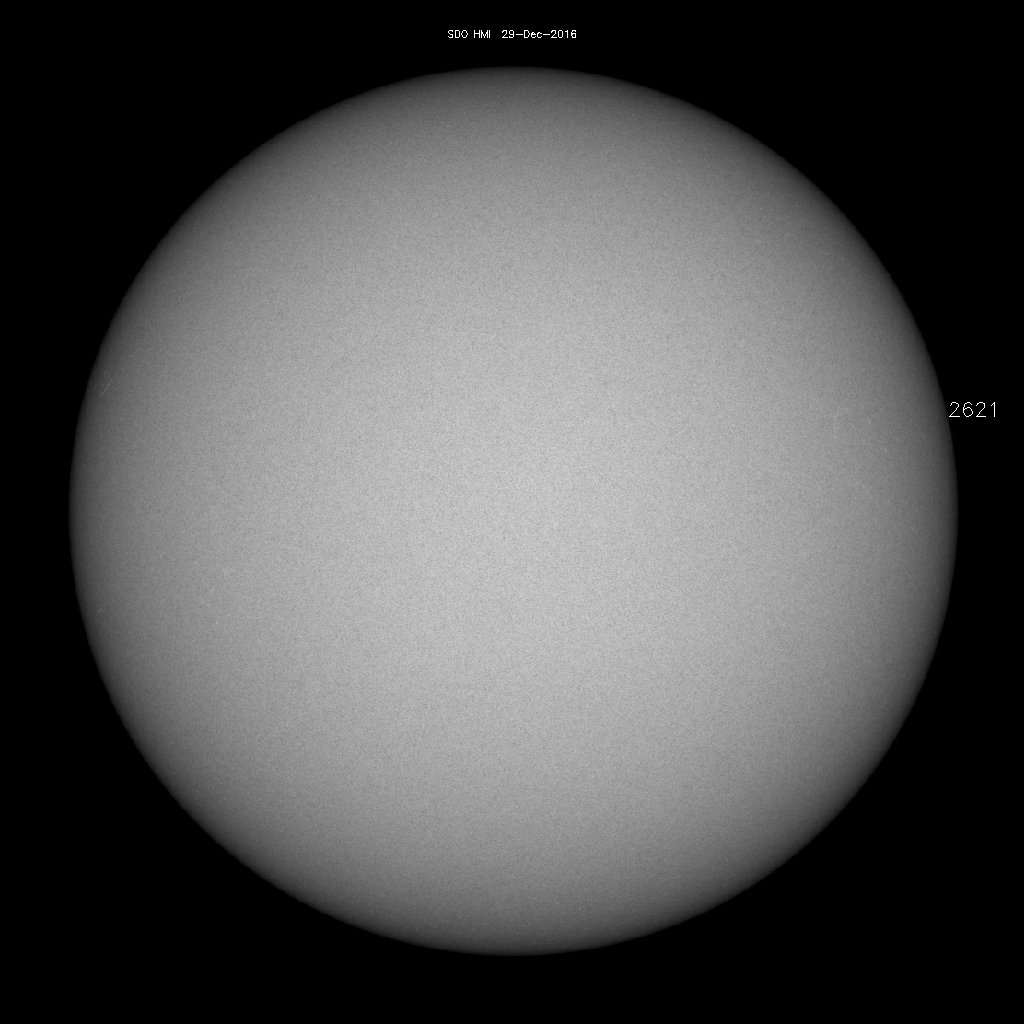 Sunspot regions