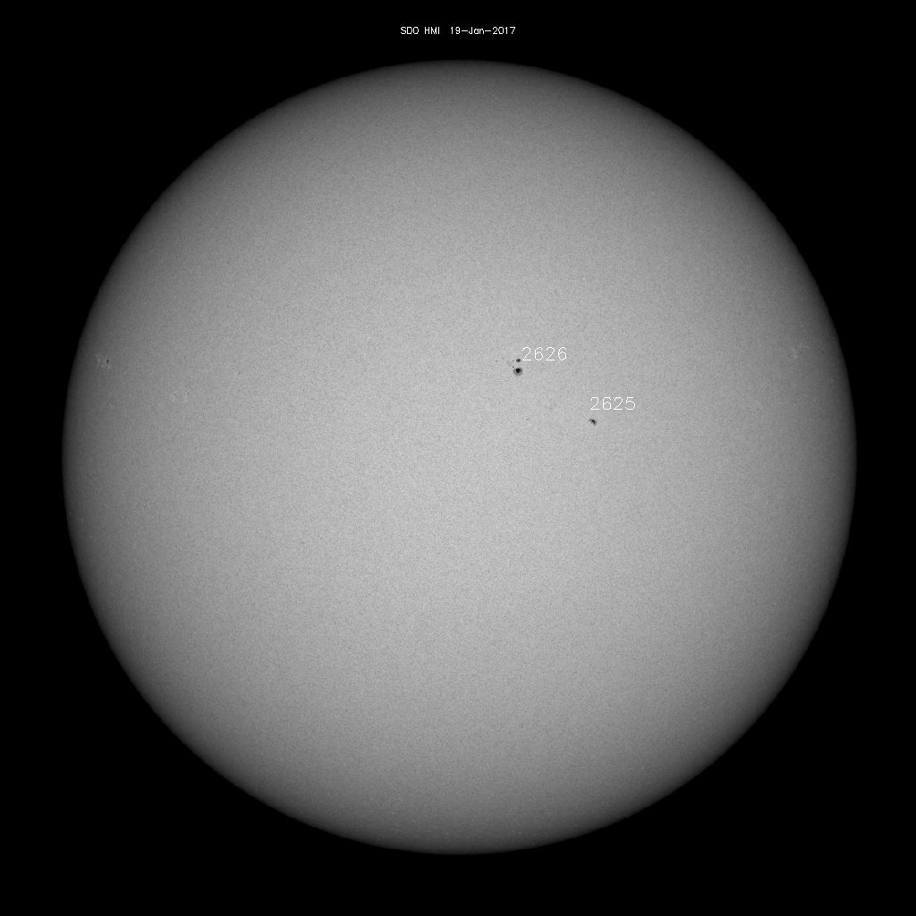 Sunspot regions